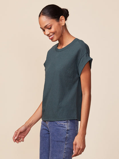 Born to Run Linen Like Tee