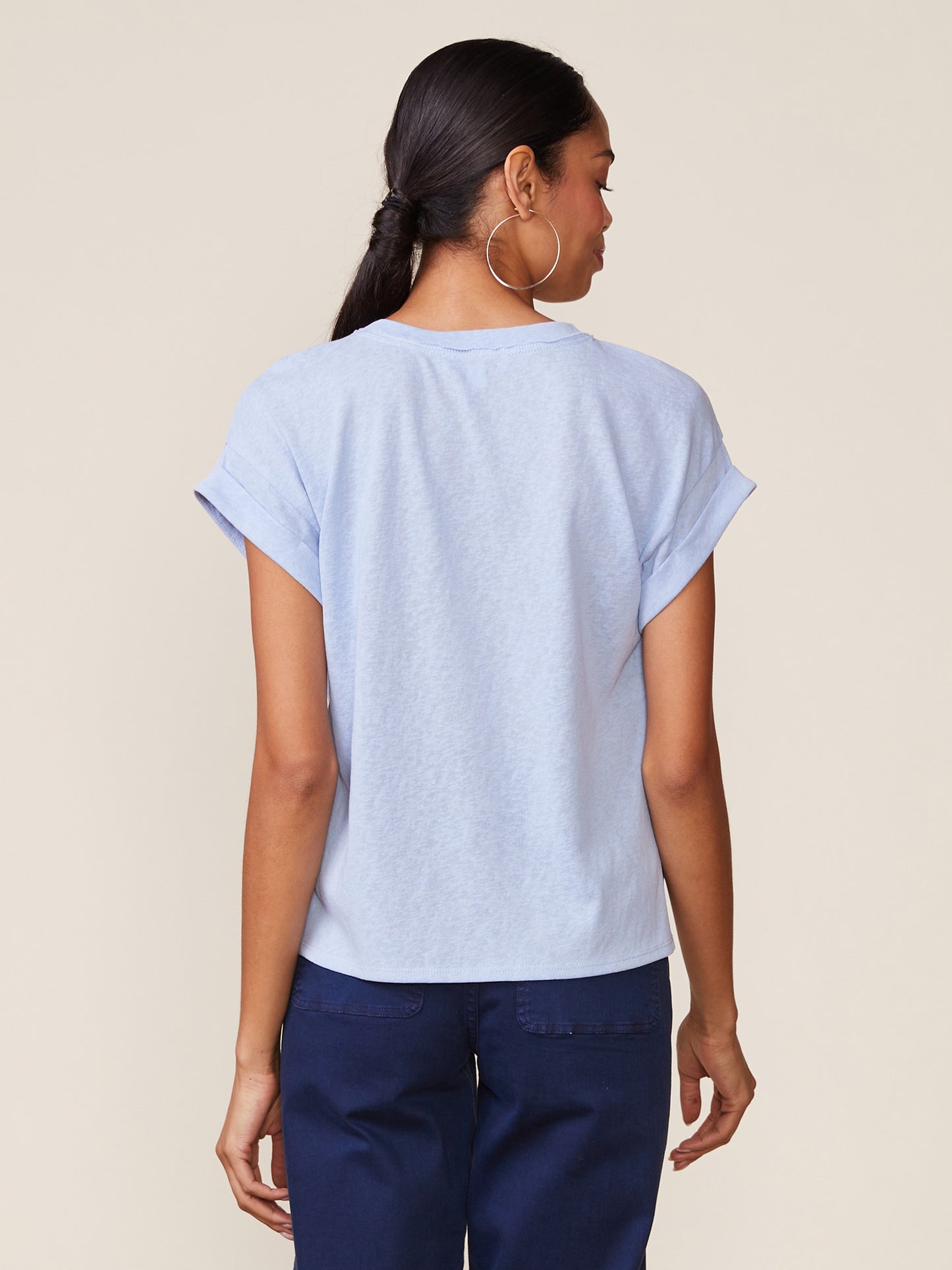 Born to Run Linen Like Tee