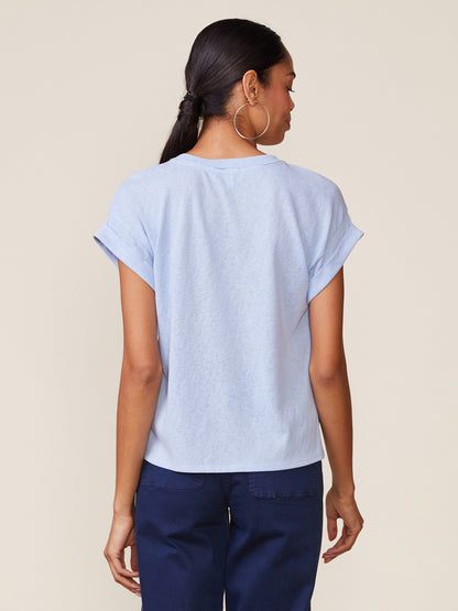 Born to Run Linen Like Tee