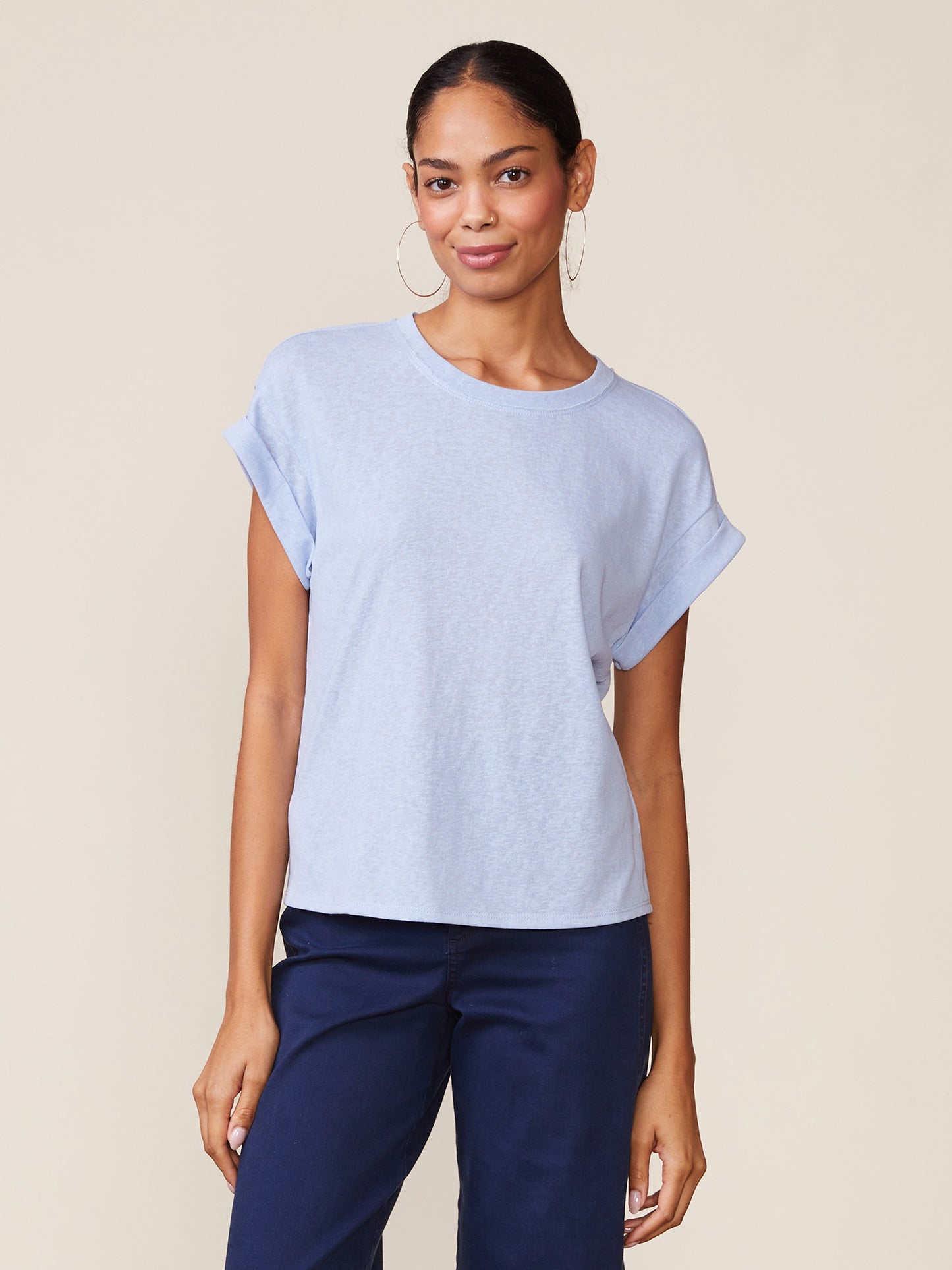 Born to Run Linen Like Tee