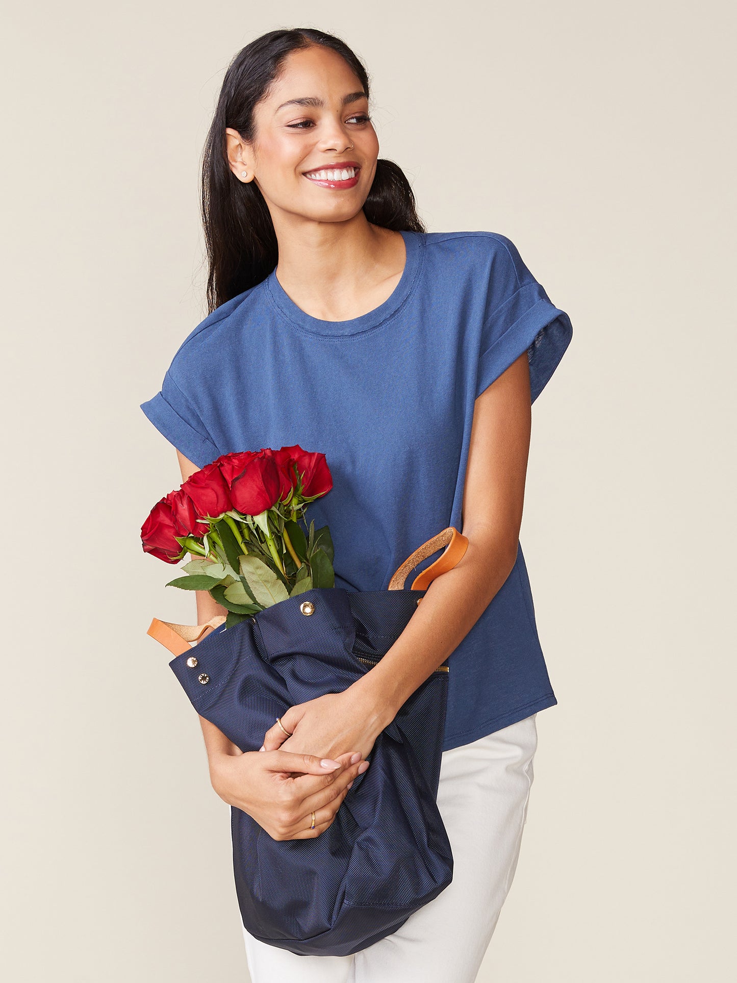 Born to Run Linen Like Tee