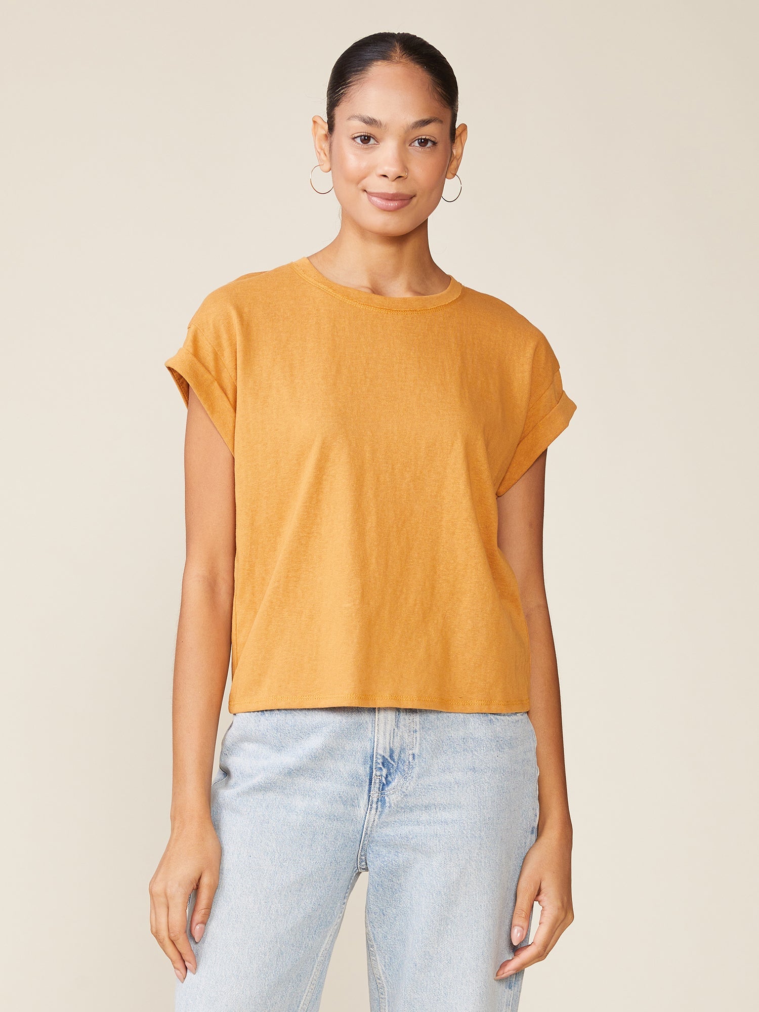 Born to Run Linen like Tee