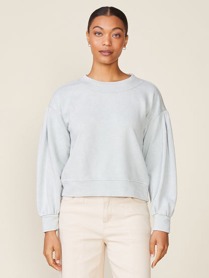 Drop Shoulder Washed French Terry Pullover