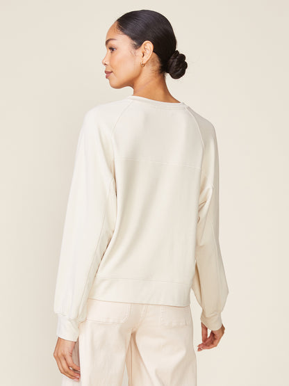 Raglan Duet Pullover with Side Snaps