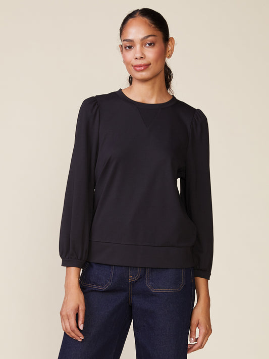 Mercury 3/4 Sleeve Ponte Top