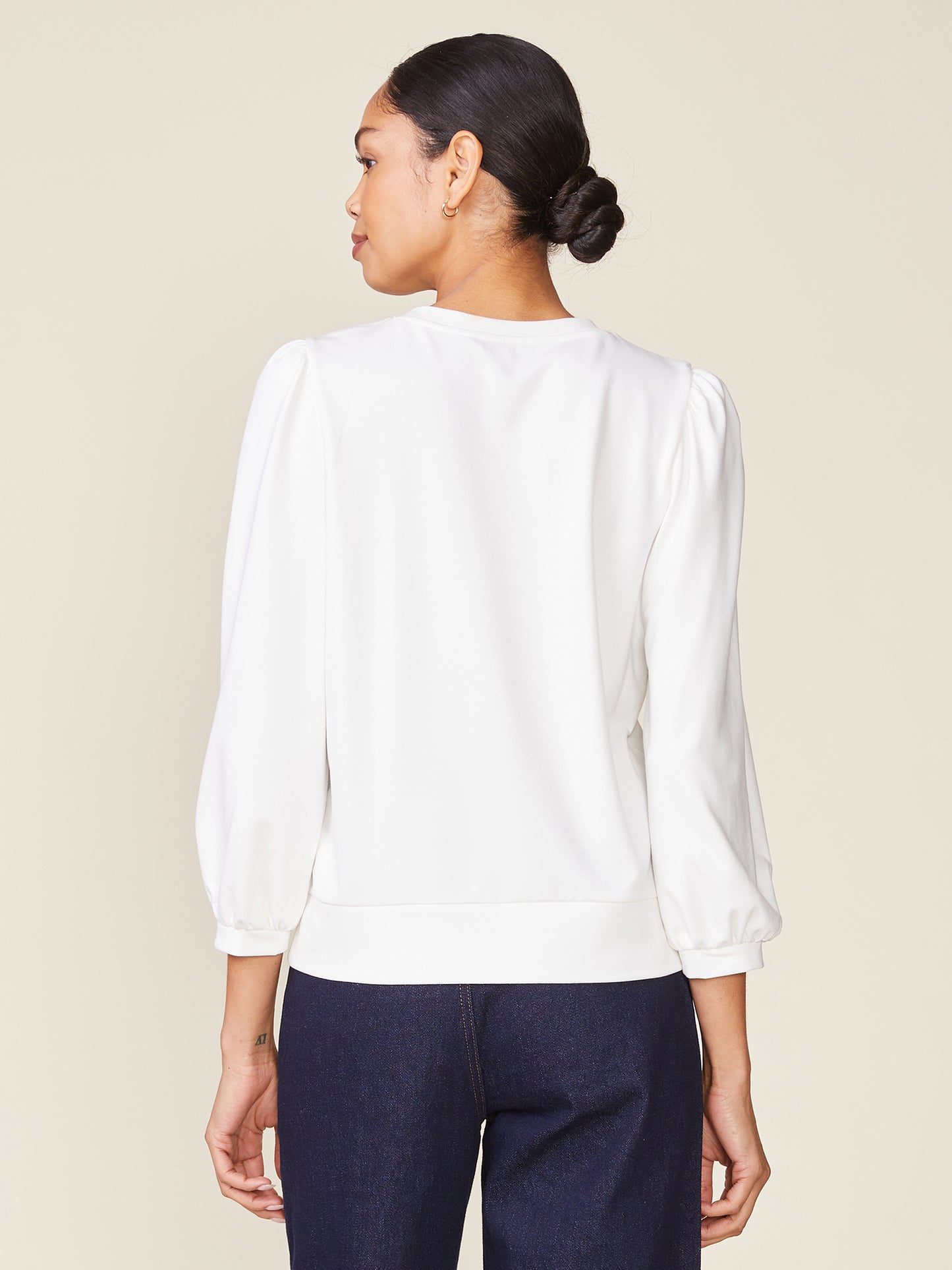 Mercury 3/4 Sleeve Ponte Top