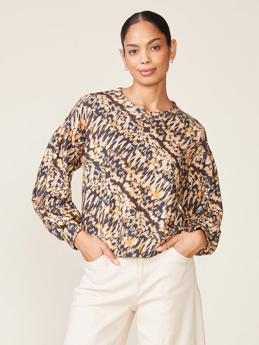 Printed Pullover