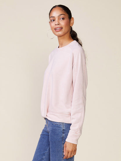 Washed Front Tuck Pullover