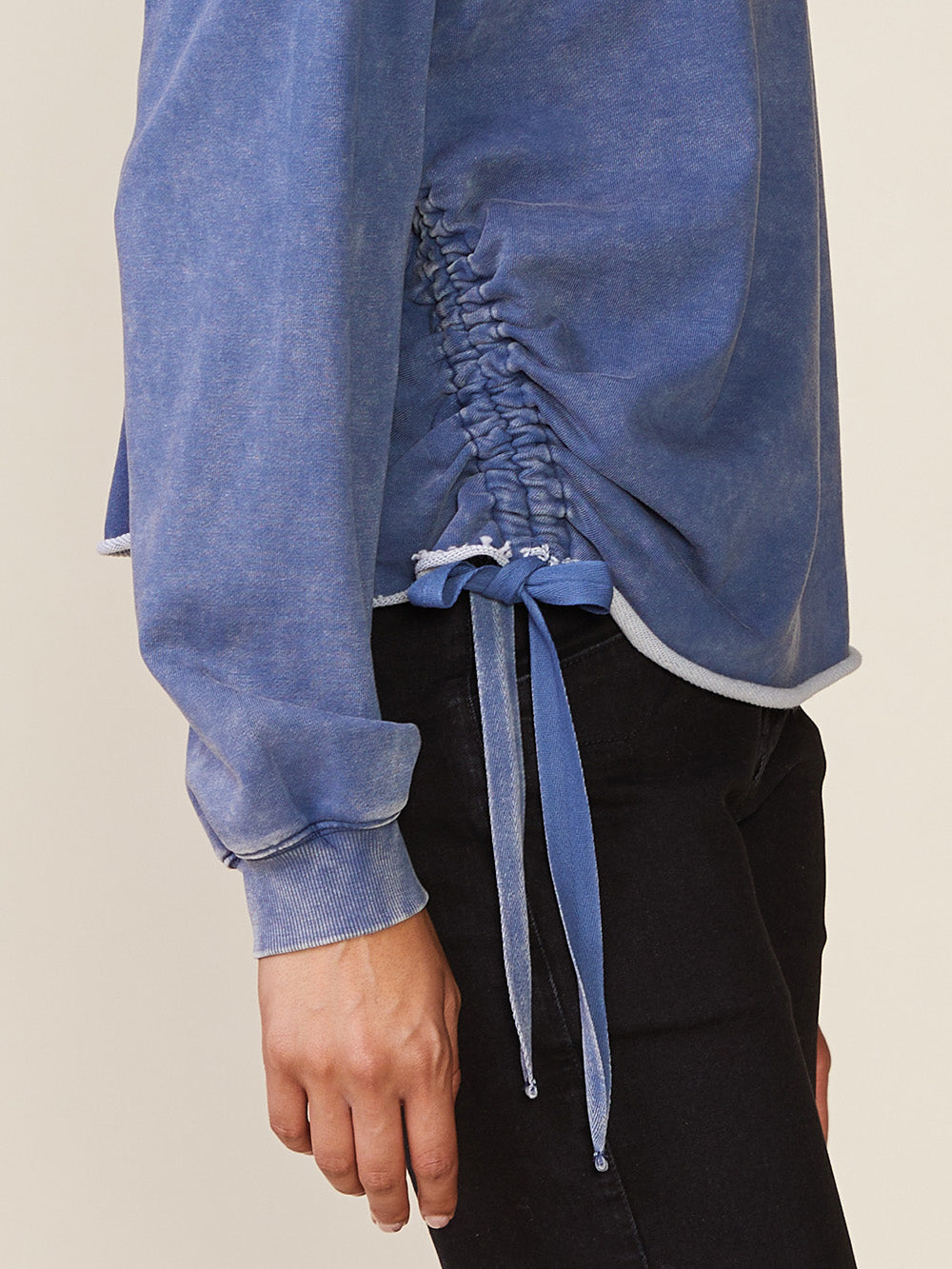 Unplugged Cinched Pullover