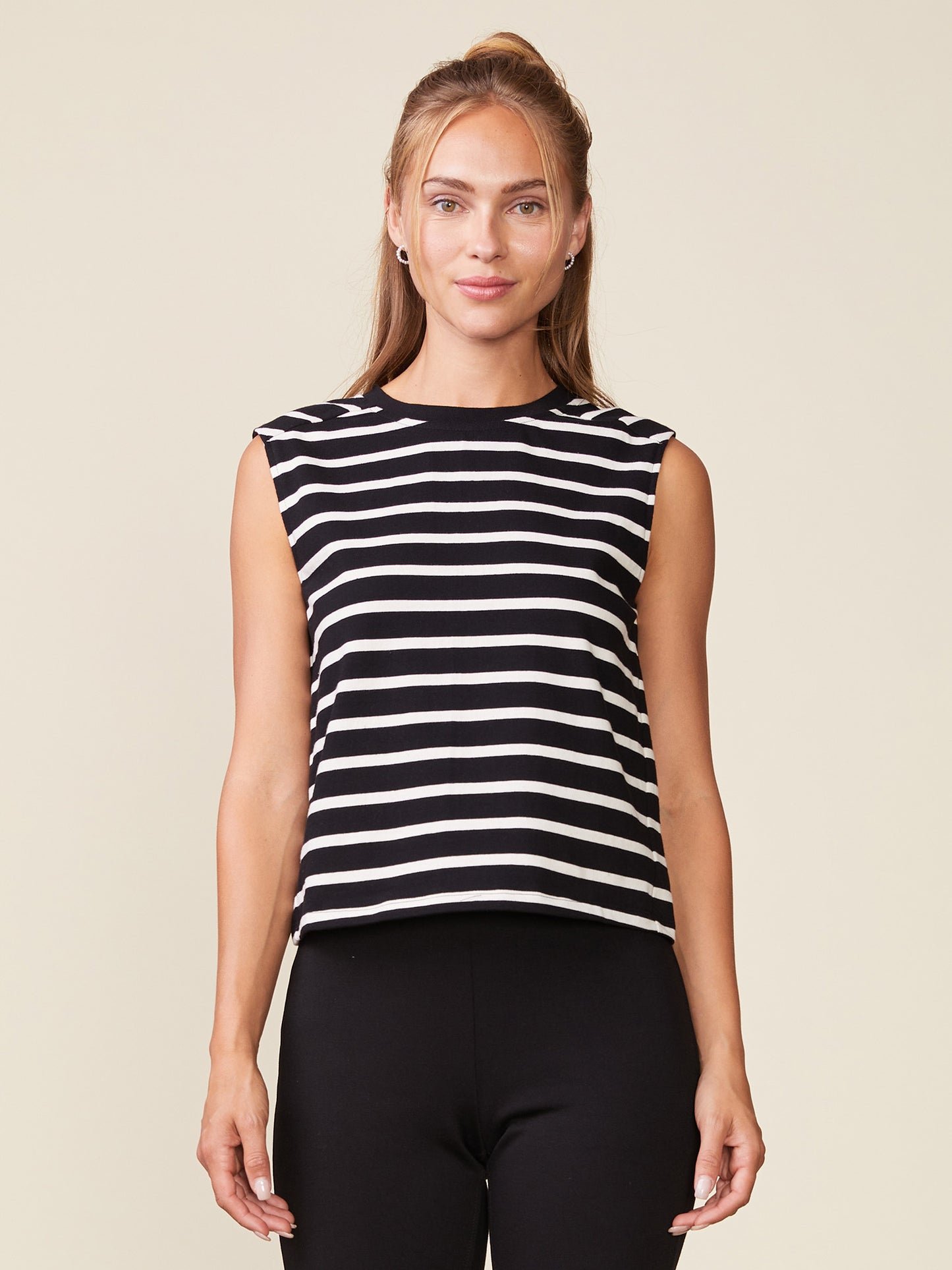 Stripe Muscle Tee