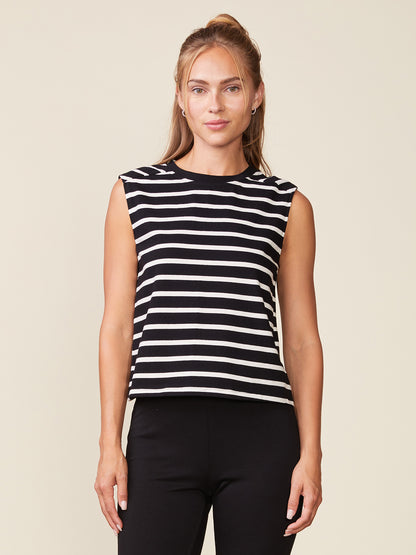 Stripe Muscle Tee