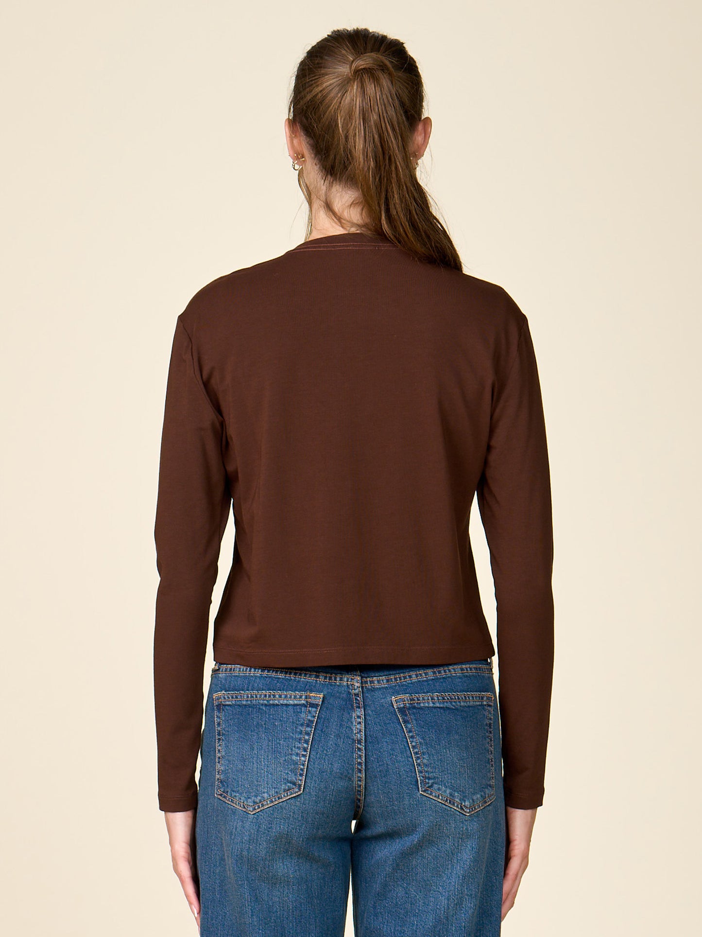 Long Sleeve Pima Cotton Tee
