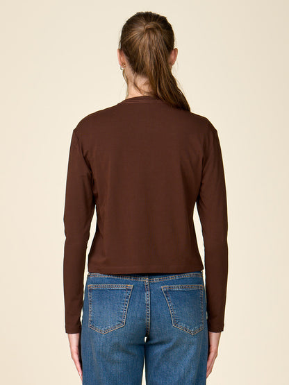 Long Sleeve Pima Cotton Tee