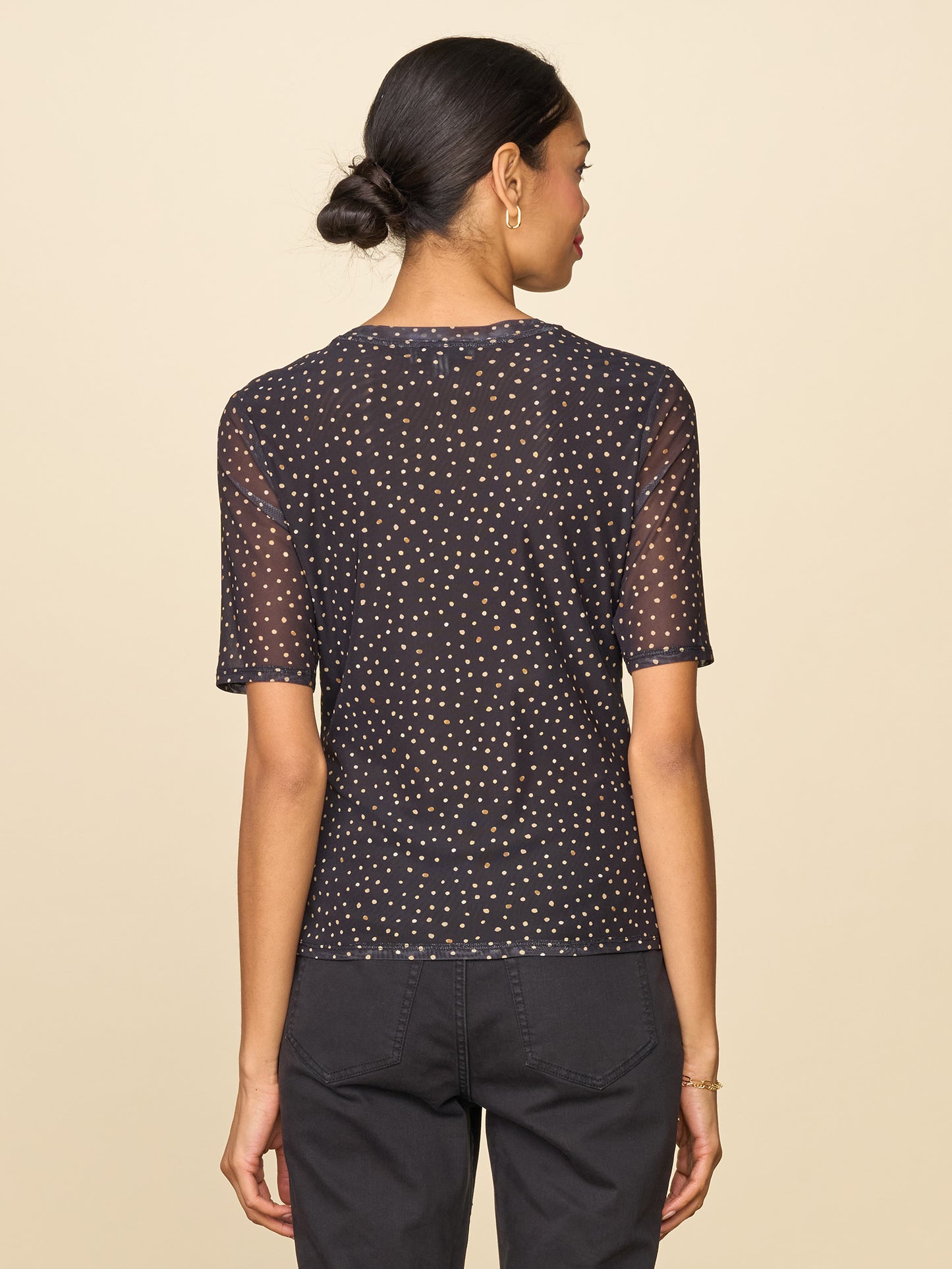 Printed Mesh Tee