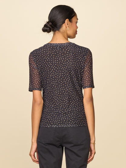 Printed Mesh Tee