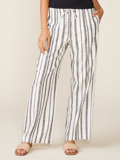 All Down The Line Linen Pant