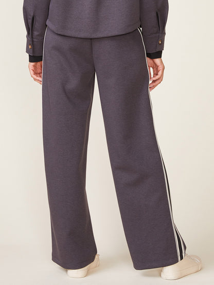 Fine Rib Scuba Straight Trousers