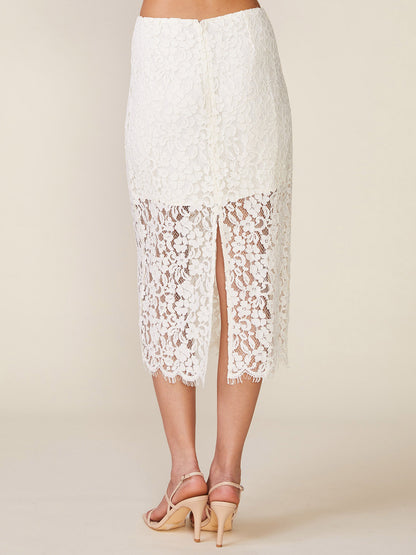 Lace Midi Skirt