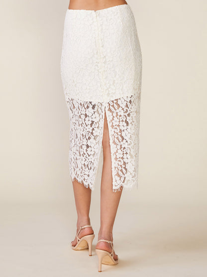 Lace Midi Skirt