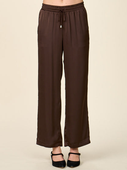 Sunset Satin Drawstring Pants