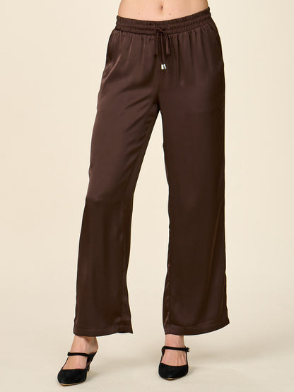 Sunset Satin Drawstring Pants