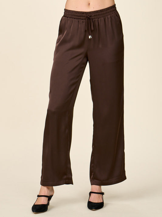 Sunset Satin Drawstring Pants