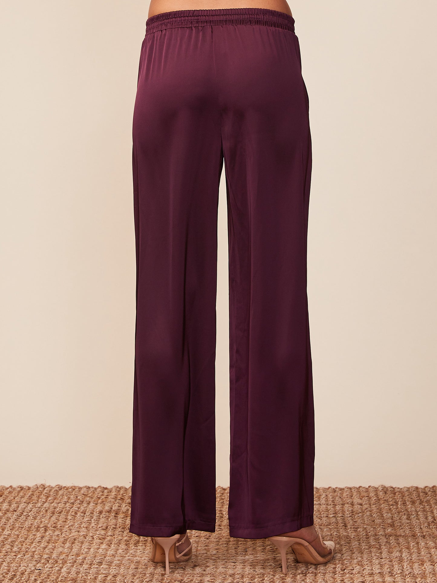 Sunset Satin Drawstring Pants