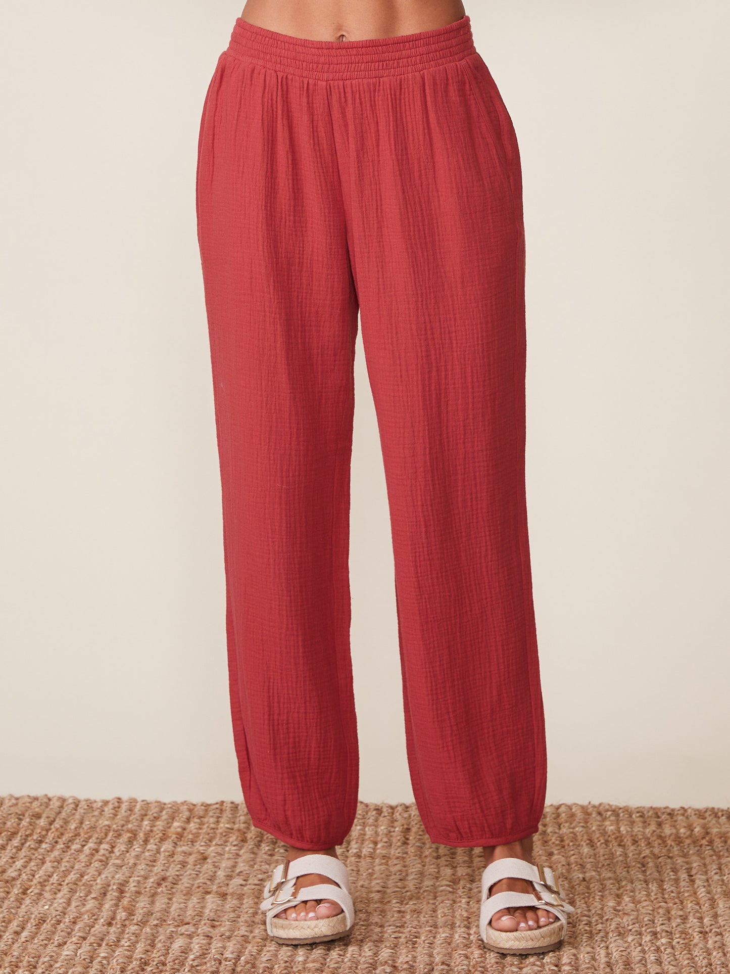 Smocked Waist Pants
