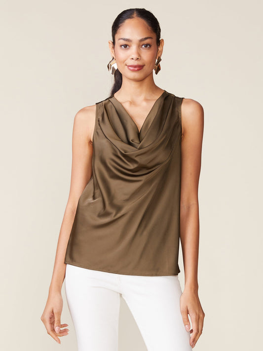 Shine on Satin Cowl