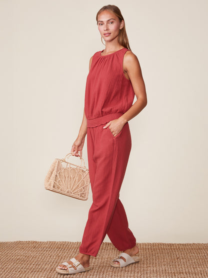 Smocked Waist Pants