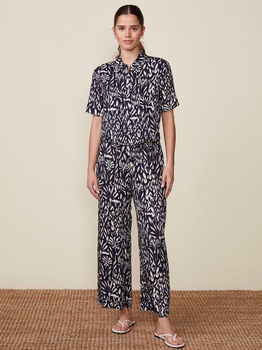Printed Drawstring Pants