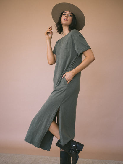 Dylan Pocket Tee Maxi