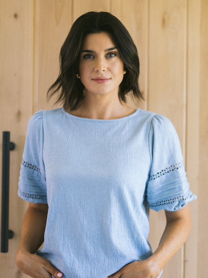 Something Different Textured Top