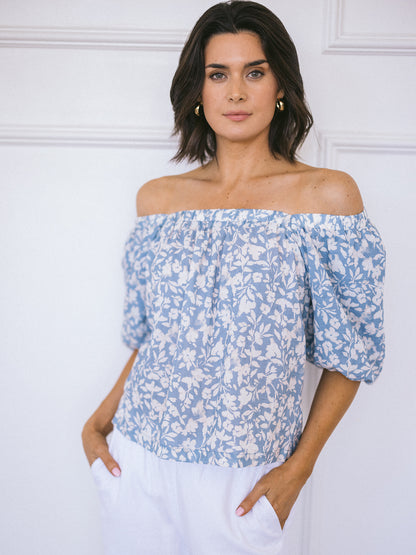 Shoulder To Cry On Printed Blouse