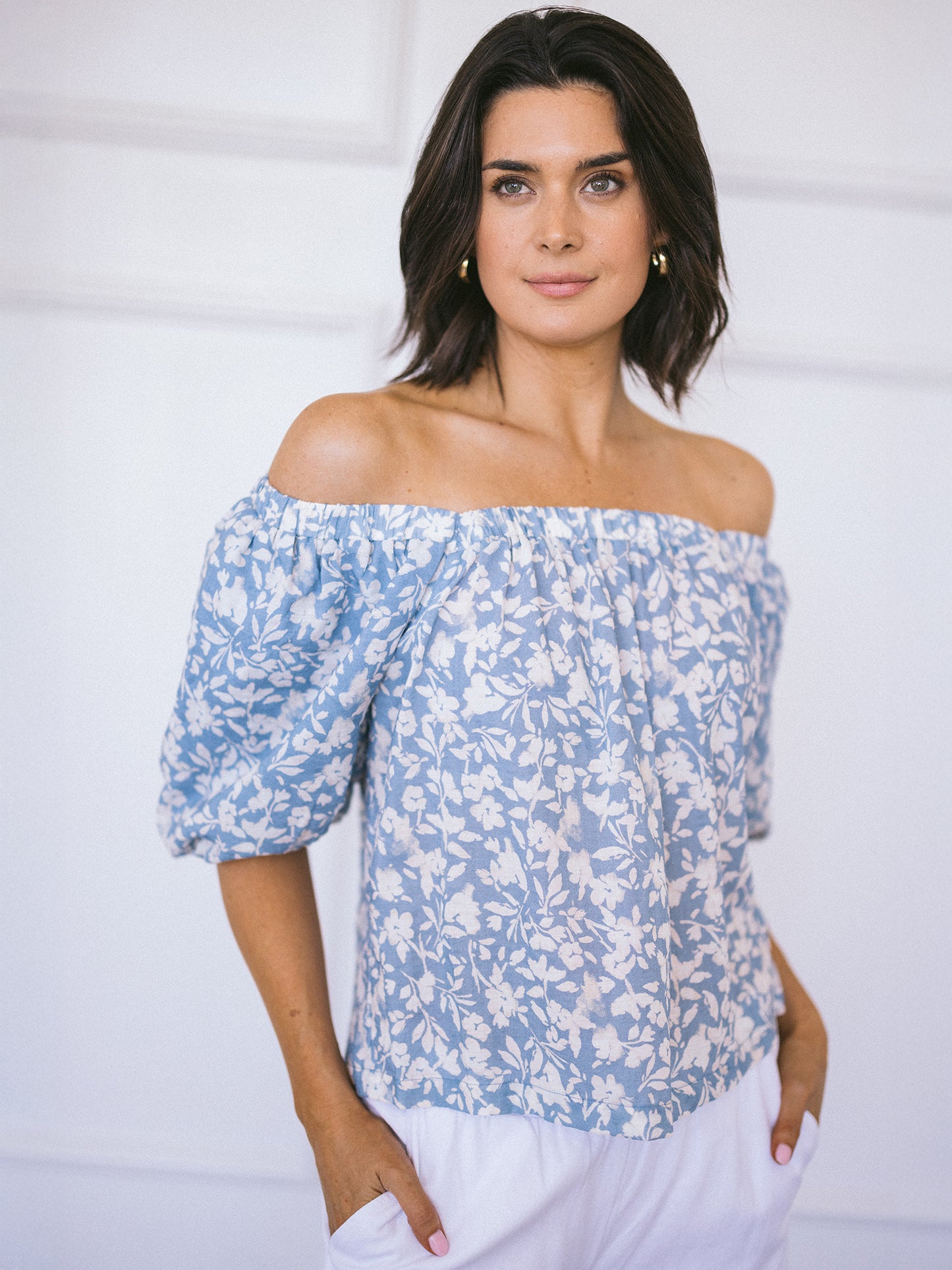 Shoulder To Cry On Printed Blouse