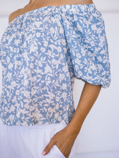 Shoulder To Cry On Printed Blouse